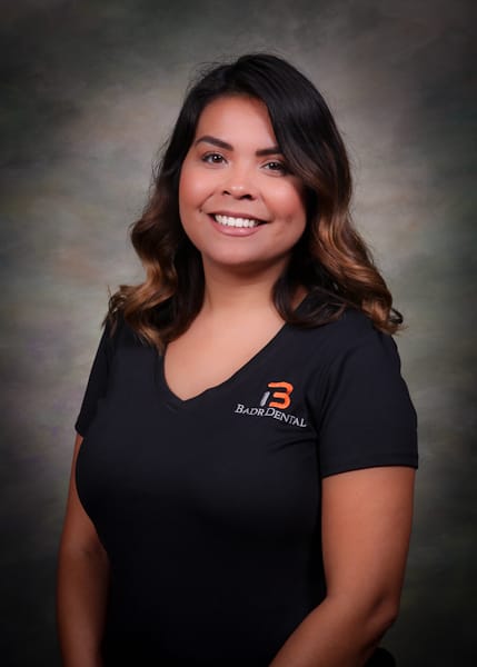 Dental team member Raquel Castellanos